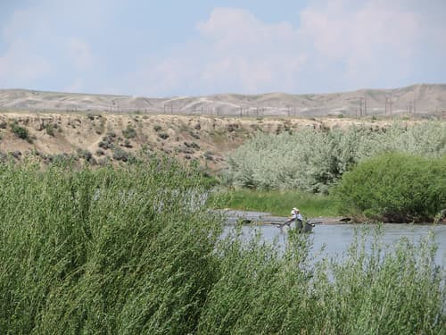 Boating on the North Platte River
