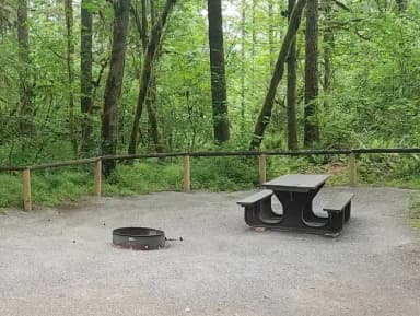 Camp loop Campsite 7 A