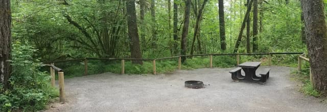 Camp loop Campsite 7 A