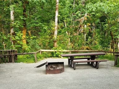 Camp loop Campsite 13 B