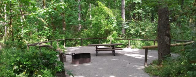 Camp loop Campsite 15 B