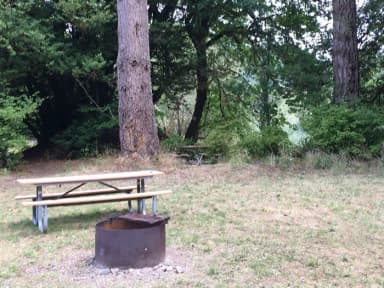 Group campsite: maximum of 25 people with 4 passenger vehicles or 2 travel trailers or motorhomes