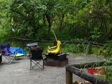 Camp loop Campsite 17