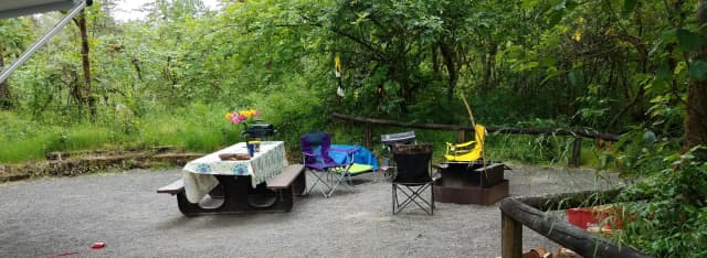 Camp loop Campsite 17