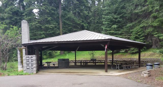 Reservable Mountain View Shelter