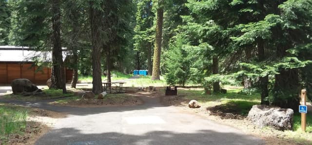 View of Site 6 Accessible Parking Pad