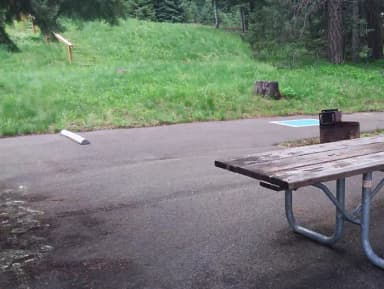 View from Rear of Accessible Campsite 36