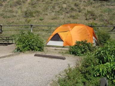 B Loop · Site 008 at Rocky Mountain National Park Aspenglen Campground
