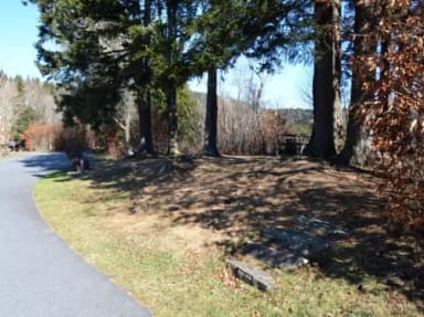 Balsam Mountain Campground  Site 5 Parking
