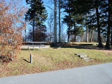 Parking for Site 13 Balsam Mountain Campground