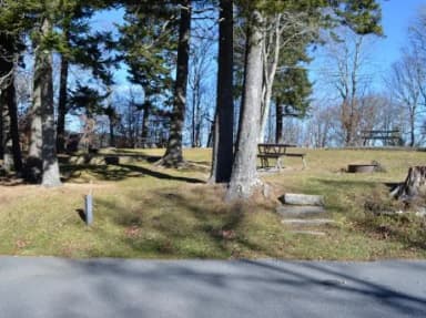 Balsam Mountain Campground Site 14 Parking