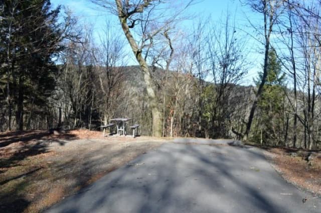 A photo of Site 23 of Loop BALSAM MOUNTAIN CAMPGROUND at BALSAM MOUNTAIN CAMPGROUND with Picnic Table, Fire Pit, Tent Pad