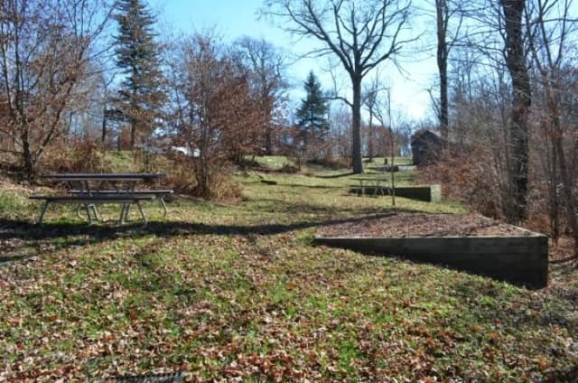 A photo of Site 34 of Loop BALSAM MOUNTAIN CAMPGROUND at BALSAM MOUNTAIN CAMPGROUND with Picnic Table, Tent Pad