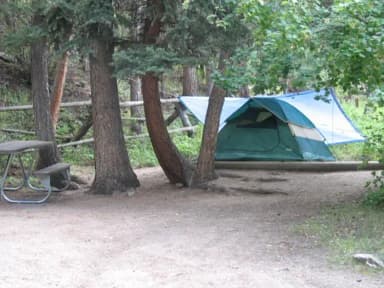 C Loop · Site 023 at Rocky Mountain National Park Aspenglen Campground