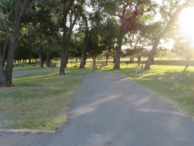 View of campsite 9