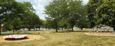 Playground in Arrow Rock Campground