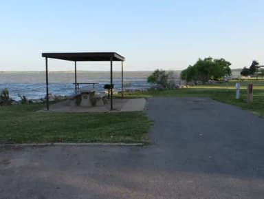 View of campsite 10