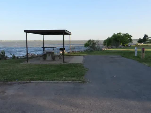 View of campsite 10