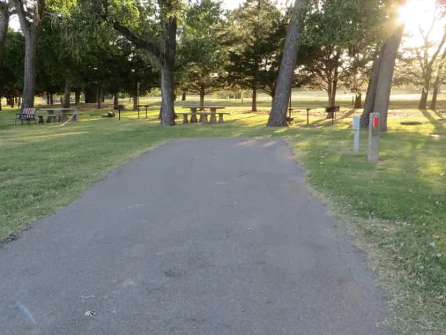 View of campsite 11