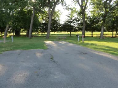 View of campsite 12