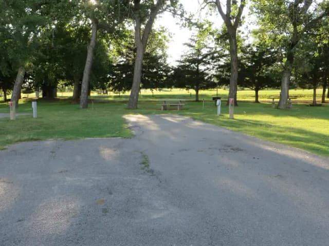 View of campsite 12