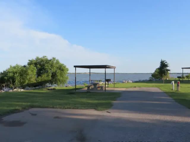 View of campsite 13