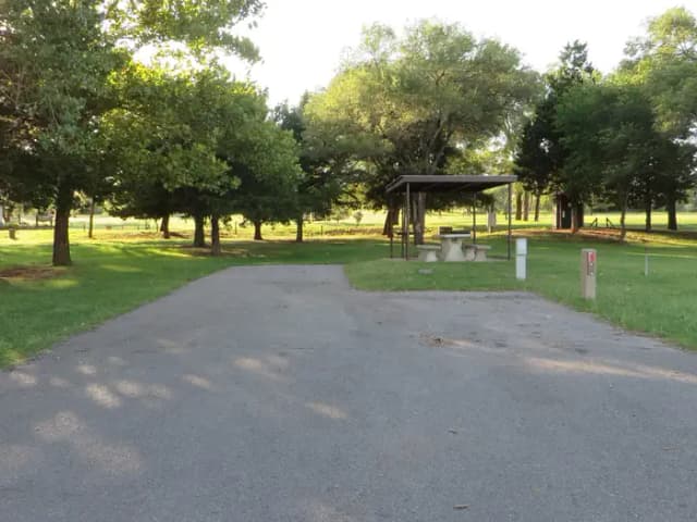 View of campsite 16