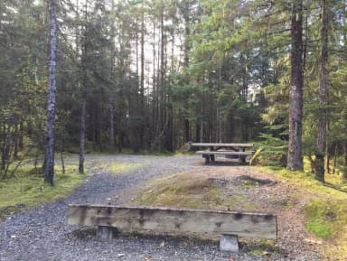 Site 003 at Mendenhall Campground
