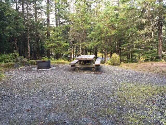 Site 003 at Mendenhall Campground