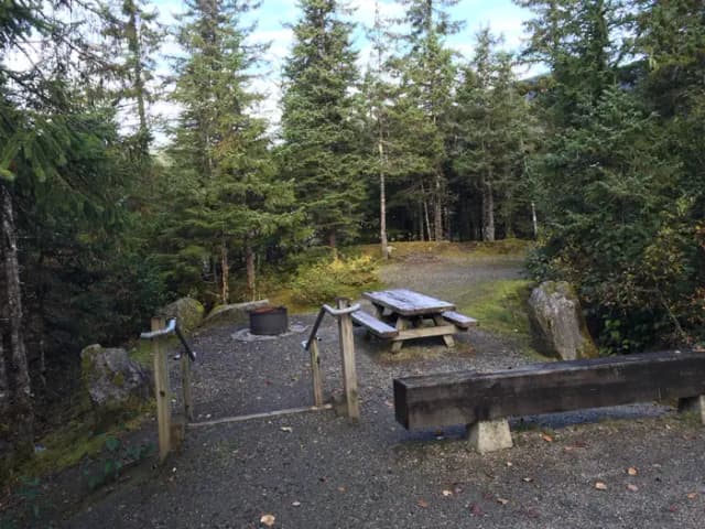 Site 004 at Mendenhall Campground