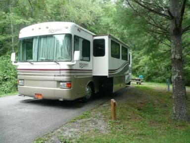 Electric · Site 018 at Stony Fork Campground
