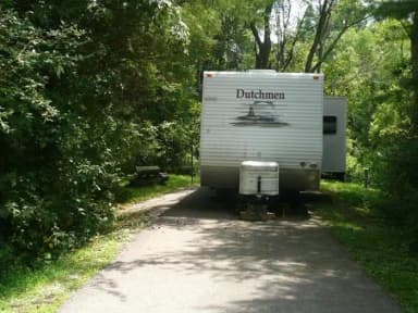 Electric · Site 020 at Stony Fork Campground