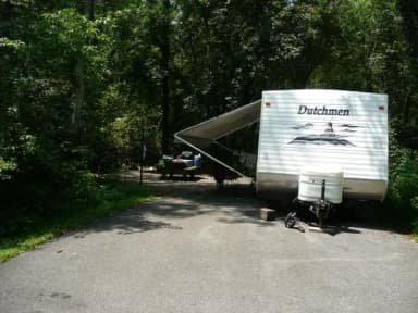Electric · Site 026 at Stony Fork Campground