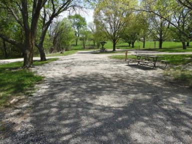 Site 3 in Arrow Rock Campground