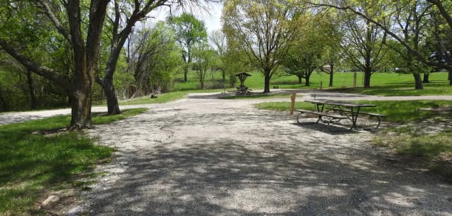 Site 3 in Arrow Rock Campground