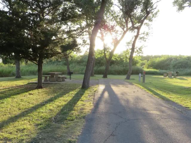 View of campsite 29