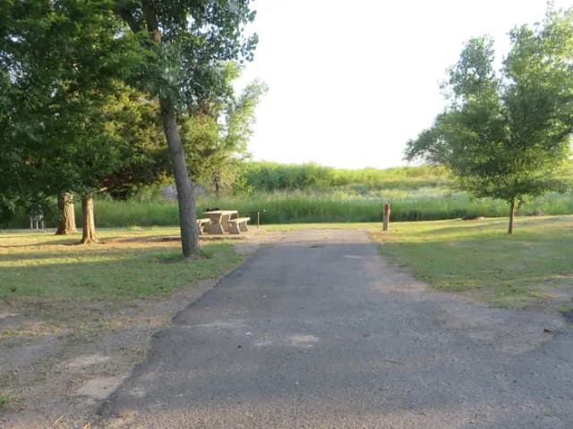 View of campsite 31