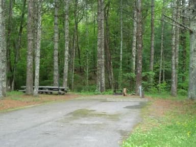 Water & Electric · Site 034 at Stony Fork Campground