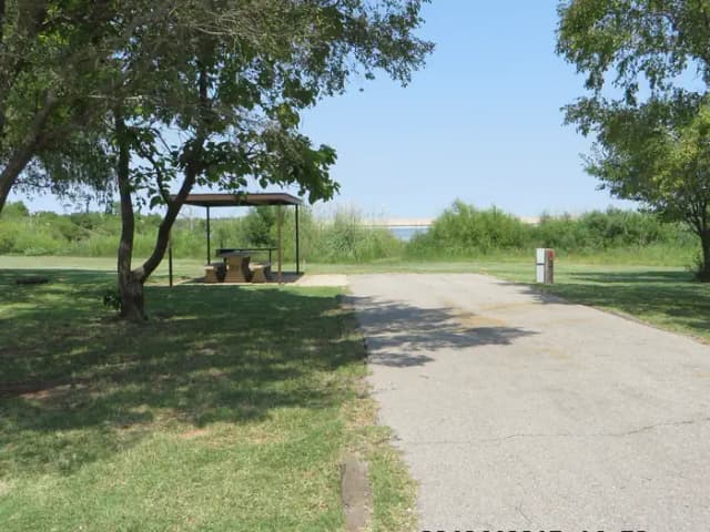 View of campsite 39