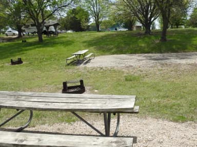 Site 7 in Arrow Rock Campground