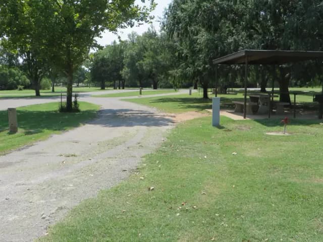 View of campsite 43