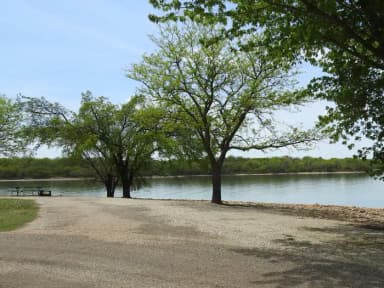 Site 9 in Arrow Rock Campground