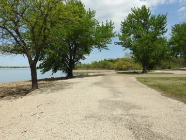 Site 9 in Arrow Rock Campground