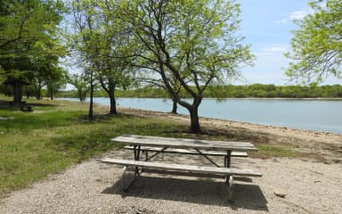 Site 10 in Arrow Rock Campground