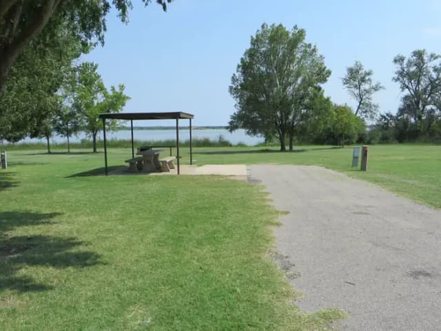 View of campsite 46