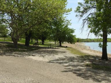 Site 14 in Arrow Rock Campground