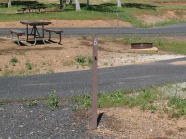 Acorn Sites 1-35 · Site 006 at Tuttletown Recreation Area
