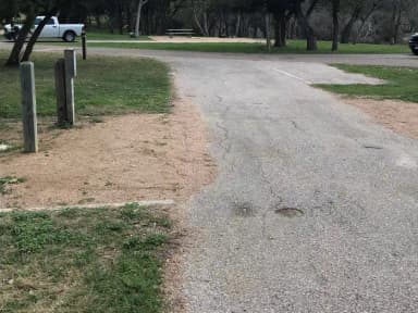 RV hookup area