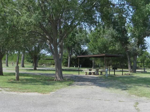 View of campsite 58