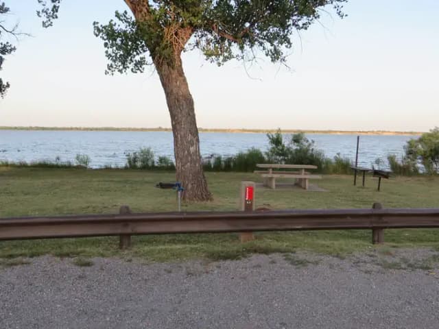 View of campsite 63